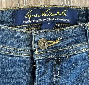 Gloria Vanderbilt The Perfect Fit Blue Denim Jeans Size 12